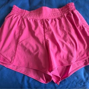 Lululemon Athletica Pink Hotty Hot Athletic Shorts Lightweight and Comfortable